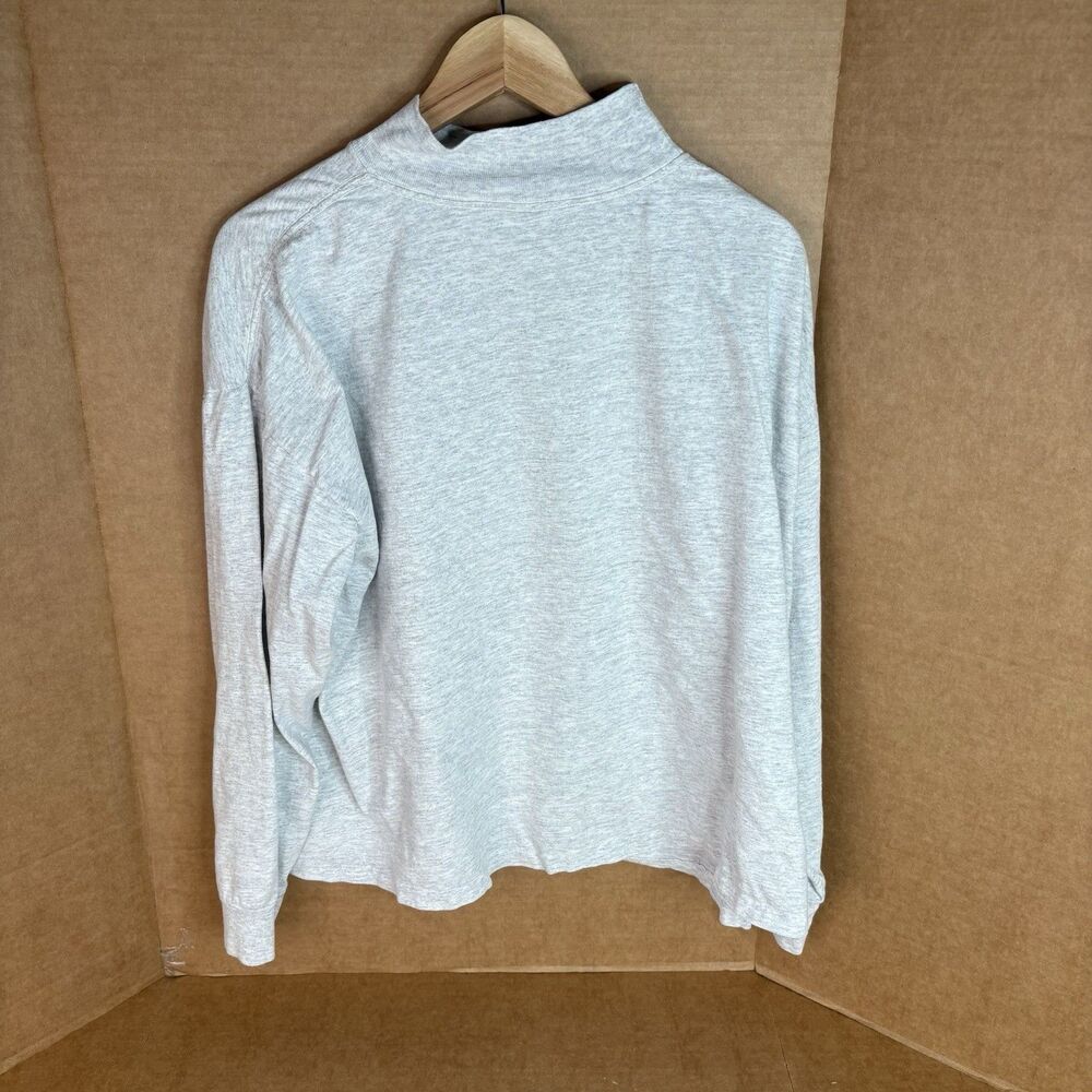 Vintage L’Universite De Paris Long Sleeve Shirt, OSFA/Large, Graphic, Grey, - Picture 4 of 10